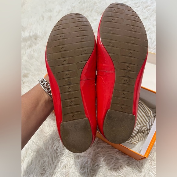 Kate Spade Flats - Size 7.5 - Maraschino patent red - Picture 4 of 10